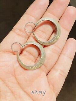 Lot de 21 paires de boucles d'oreilles vintage en argent sterling 925 à pendantes et clous.