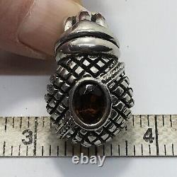 Lot de 6 paires de boucles d'oreilles clip-on vintage en argent et or avec différents designs