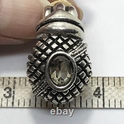 Lot de 6 paires de boucles d'oreilles clip-on vintage en argent et or avec différents designs