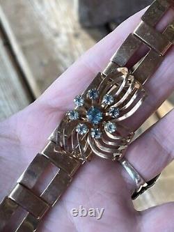 Lot de bijoux vintage Boucles d'oreilles à clip en strass Bracelet Émail? 16 pièces