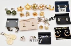 Lot de bijoux vintage Givenchy Anne Klein Crown Trifari Nadri Monet Lisner J81