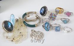 Lot de bijoux vintage en argent sterling 925 vintage