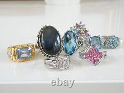 Lot de bijoux vintage en argent sterling 925 vintage