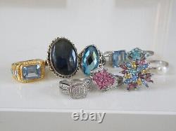 Lot de bijoux vintage en argent sterling 925 vintage