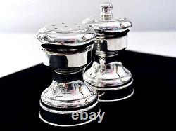 Moulin à sel et à poivre Vintage Tiffany Co. Bisetti Italie en argent sterling