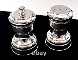 Moulin à sel et à poivre Vintage Tiffany Co. Bisetti Italie en argent sterling