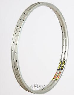 Nos Pair Jantes De Clincher Vtt Pour Mavic X517 Sup Argent 26 36h 375g Vintage