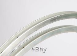 Nos Pair Jantes De Clincher Vtt Pour Mavic X517 Sup Argent 26 36h 375g Vintage