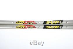 Nos Paires Jantes Clinic Open Mavic Argent 2800c 32h Vintage 90