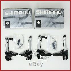 Nos Shimano Xt Br-m750 Paire V-freins Calipers Vintage 90 Mountain Bike Set Nib