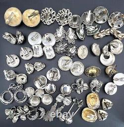 Nouveau Lot De Boucles D'oreilles Ton Argent (30 Paires) Napier Monet Sarahco Judy Lee Nm