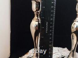 Oneida Vintage argenté plaqué 9 Paire de chandeliers