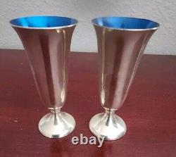 Paire(2) De Coupes à Cordial Vintage en Argent Sterling Gorham 951. 40,03 grs
