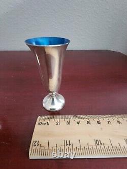 Paire(2) De Coupes à Cordial Vintage en Argent Sterling Gorham 951. 40,03 grs