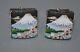 Paire De Boutons De Manchette Vintage En Argent Toshikane En Porcelaine Mont Fuji Fleurs Japon