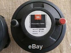Paire De Cru Jbl 2405 Slot H Tweeters 8 Ohm Jbl Série Professionnelle