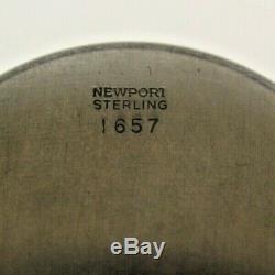 Paire De Vintage En Argent Sterling Mint Julep Coupes Newport 1657 121219lrp02 / LX