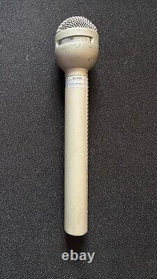 Paire- Vintage 1975 Microphone Dynamique Electro Voice RE10 à Directivité Cardioid TESTÉ
