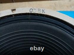 Paire Vintage D’argent/bleu 1088 Celestion Alnico Speakers Vox Ac30