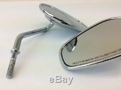 Paire Vintage De Miroirs Latéraux En Forme De Larme Harley Davidson L E11 001050