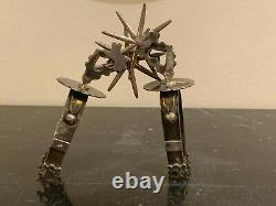 Paire Vintage De Sterling Silver Spurs 85 Grammes