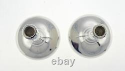 Paire Vintage De Tiffany & Co Solid Sterling Silver Candlestick Tapersticks 4.25