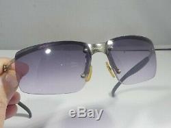 Paire Vintage Paire De Lunettes De Soleil Sportive De Les Signature Chanel Femme