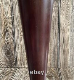 Paire Vintage de Lampes de Table Retro en Bois et Acier Anthony Californie 2 Lumières Fonctionnelles