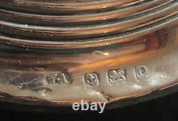 Paire charmante de chandeliers en argent vintage