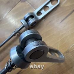 Paire d'attaches rapides avant et arrière en titane Ringle Holey Stix pour VTT vintage