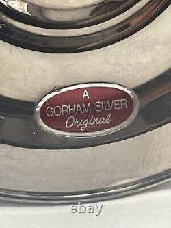 Paire de bougeoirs convertibles vintage Gorham en plaque d'argent YC3030