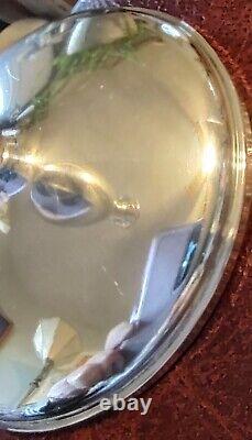 Paire de bougeoirs en argent sterling 9,25 Cartier 377 vintage avec poids