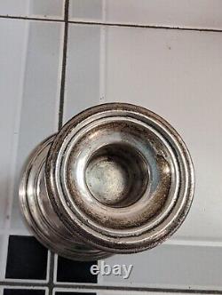 Paire de bougeoirs en argent sterling Birks vintage 84/26