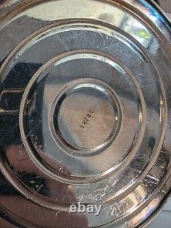 Paire de bougeoirs en argent sterling Birks vintage 84/26