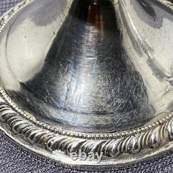 Paire de bougeoirs en argent sterling Duchin, lestés, années 1950