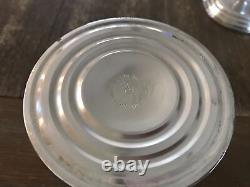 Paire de bougeoirs en argent sterling vintage TOWLE renforcés 4 livres