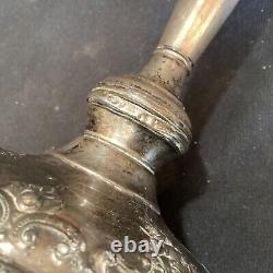 Paire de bougeoirs en argent sterling vintage Wallace Grande Baroque de 10 pouces