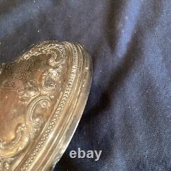 Paire de bougeoirs en argent sterling vintage Wallace Grande Baroque de 10 pouces