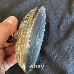 Paire de bougeoirs en argent sterling vintage Wallace Grande Baroque de 10 pouces