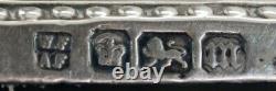 Paire de bougeoirs en argent sterling vintage de 1904 de Sheffield Fordham & Faulkner
