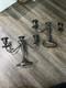 Paire De Candélabres à Trois Bras Vintage Tiffany & Co En Argent Massif Marqués Angleterre 11