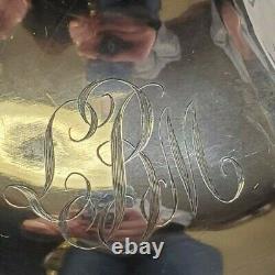 Paire de candélabres en argent sterling, Imperial Camusso, Vintage Pérou à 3 lumières