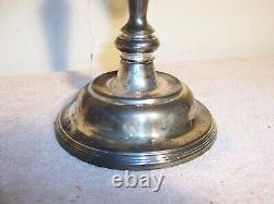 Paire de candélabres vintage en argent plaqué Godinger à 5 lumières