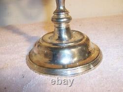 Paire de candélabres vintage en argent plaqué Godinger à 5 lumières