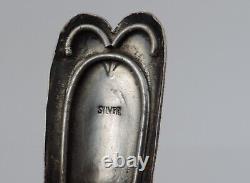 Paire de figurines sculptées en filigrane émaillé Cloisonné en argent sterling 925 avec des oiseaux