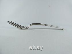Paire de fourchettes de dîner en argent sterling antique vintage américain Bigelow Kennard Co