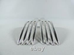Paire de fourchettes de dîner en argent sterling antique vintage américain Bigelow Kennard Co