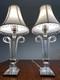 Paire De Lampes En Cristal Vintage