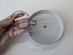 Paire de lampes murales en laiton et aluminium de style vintage du milieu du siècle avec diffuseur MCM