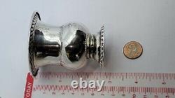 Paire de porte cure-dents vintage en argent sterling National, 85,7 grammes